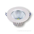 Energy Saving 10W COB Dimmable Led Downlight Aluminum For C